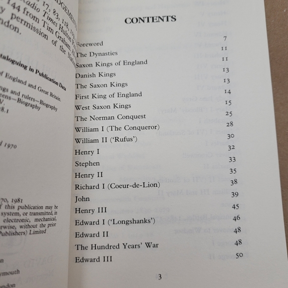 Kings and Queens of England and Great Britain / book / vintage - Picture 2 of 7